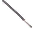 Stranded Wire PTFE 0.08mm² Silver-Plated Copper Grey 100m